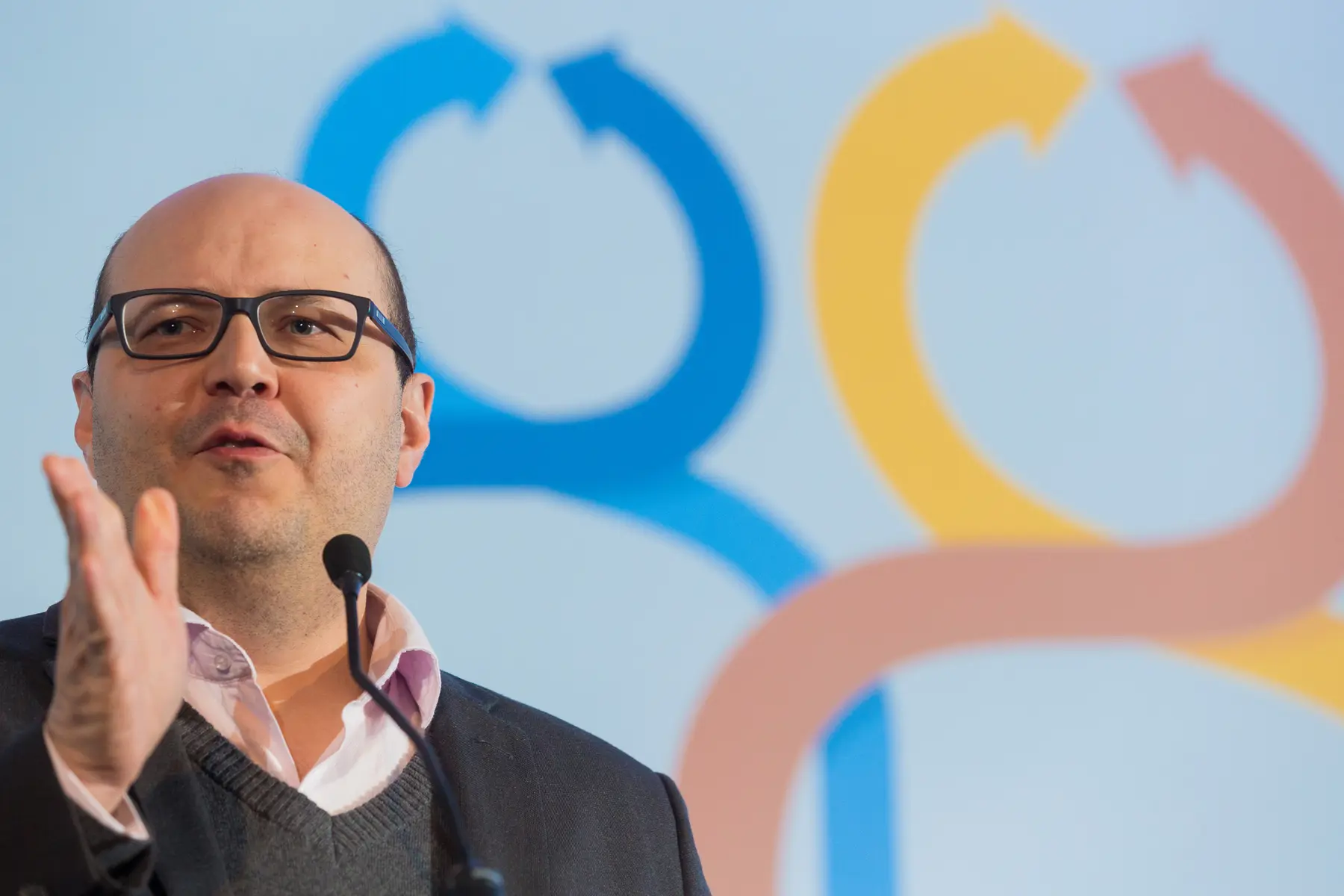 Executivo apresenta palestra no seminário Diálogos Empresariais, promovido por O Globo com patrocínio da Petrobras e apoio do Governo Federal